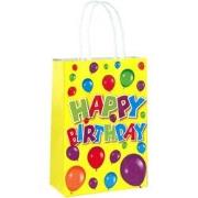 Decopatent® 24 STUKS Happy Birthday Traktatie Uitdeel papieren zakjes ...