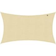 Kopu® Schaduwdoek Rechthoek 280 gram Waterdoorlatend 2x3 m - Creme