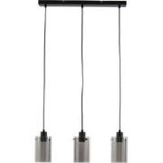 Light & Living - Hanglamp VANCOUVER - 65x12x18.5cm - Zwart