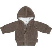 Baby's Only Vestje met capuchon teddy Soul - Mokka - 74 - 100% ecologi...