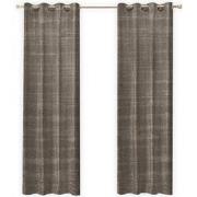 LW Collection LW Collection Gordijnen Taupe Chenille Kant en klaar 270...