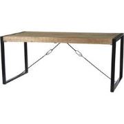 Livingfurn - Eetkamertafel Nairobi - U-Pot - Mangohout - 160x90 cm