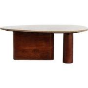 Light & Living - Salontafel MAHELONA - 90x72x31cm - Bruin