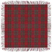 Unique Living - Tafelkleed Xmas Tartan - 90x90cm - Red