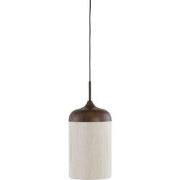 Light & Living - Hanglamp DANIA - Ø16x31cm - Bruin