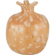 J-line - Vaas Melissa Glas Beige Medium - 14x14x16cm