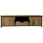 Livingfurn - TV Meubel Tomar 180cm - Teakhout