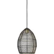 Light & Living - Hanglamp MEYA - Ø23x31cm - Zwart