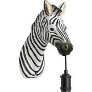 Light & Living - Wandlamp ZEBRA - 34.5x16x24.5cm - Zwart