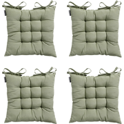 Madison Toscane Kussen - Panama Sage - 46x46 - Groen - 4 Stuks