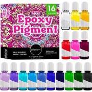 Allerion Epoxy Pigment Set - Knutselset - 16 verschillende kleurstoffe...