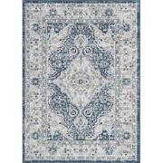 Vintage Oosters Tapijt PETRA - Blauw/Grijs - 200x275 cm