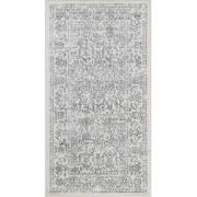 Vintage Oosters Tapijt MARGAUX - Wit/Grijs - 80x150 cm