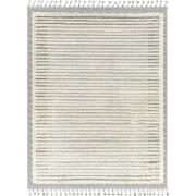 Berber Etnisch Tapijt SABRINA - Beige/Grijs - 210x275 cm