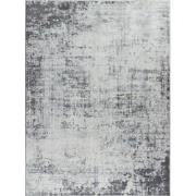 Modern Abstract Tapijt MILENA - Grijs/Wit - 160x215 cm