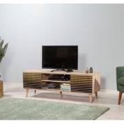 TV Meubel Truva Sonoma Eik Gestreept Melamine 140x50x40 cm