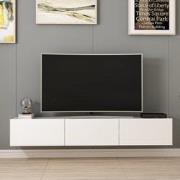 TV Meubel Set Rigel Wit Melamine 180x30x32 cm