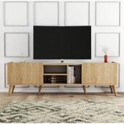 TV Meubel Lotus Eik Melamine 180x50x34 cm