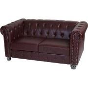 Cosmo Casa Luxe 2 - Zitsbank Loungesofa Couch Chesterfield Kunstleder ...