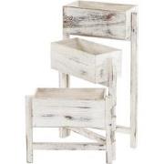 Cosmo Casa Plantenplank - Staande Plank - Plantenbak - Houten - Shabby...