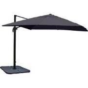 Cosmo Casa Catering Zweefparasol - Polyester/Aluminium - 23kg - Antrac...