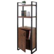 Cosmo Casa Boekenkast Plank - Woonplank - Opbergvak - Met Deur - 3D St...