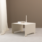 Salontafel Tomas 60 x 60cm, kleur beige