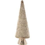 J-line - Kerstboom Deco Plastiek Goud Large - 24.5x24.5x80cm