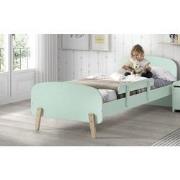 LUCEVI - Kiddy bed + Uitvalbeveiliging - Mint Green - 90x200 cm