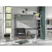 LUCEVI - Pino Mezzanine bed + Ladder + Slaapfauteuil - Grijs - 90x200 ...