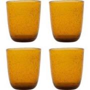 House Doctor Glas Raba amber 10cm