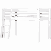 MOJO Hoogslaper schuine ladder White Wash 70 x 160 cm - exclusief mont...