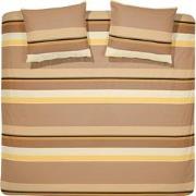 Cinderella Dekbedovertrek Flanel Cuba Caramel-2-persoons (200 x 200/22...