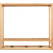 Leitmotiv - Wall Coat Rack Sheer Bamboo - Bamboe