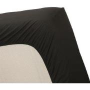 Ambiante Hoeslaken Katoen Black-1-persoons (90x200 cm)