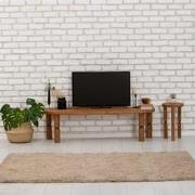 TV Meubel Ida Walnoot Hout 140x40x35 cm