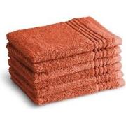 Washandjes Supreme 650 GSM - 100% Egyptisch Katoen - 6 stuks - 16x21 -...