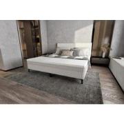 2-persoonsboxspring Springcrest met geïntegreerde topper Antraciet (18...