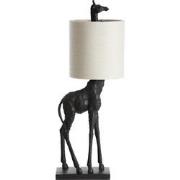 Light & Living - Tafellamp GIRAFFE - 28x20x68cm - Zwart