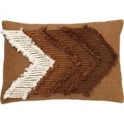 Dutch Decor ARROW - Kussenhoes van katoen Tobacco Brown 40x60 cm - bru...