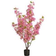 Mica Decorations Kunstplant Bougainvillea - 60x50x120 cm - Polyester -...