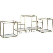 PTMD Wandrek Ryan - 117x18x38 cm - Glas - Goud