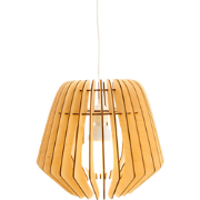 Original M houten hanglamp medium - met koordset wit - Ø 37 cm