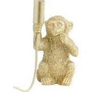 Light & Living - Tafellamp MONKEY - 13x12.5x23.5cm - Goud