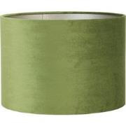 Light & Living - Lampenkap VELOURS - Ø30x21cm - Groen