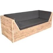 Wood4you - loungebank Phoenix Steigerhout