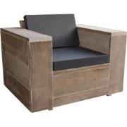 Wood4you - Loungestoel Washington 100Lx60Hx80D cm