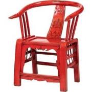 Fine Asianliving Chinese Stoel Traditioneel Rood B69xD69xH95cm