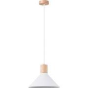 Scandinavische hanglamp Eklund Wit