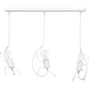 moderne hanglamp Santoro Wit 3-lichts